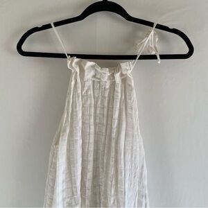 Marle White Linen Maxi Dress Size 6